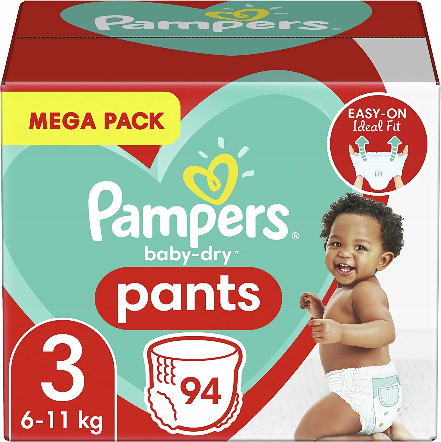 pieluchomajtki 3 pampers