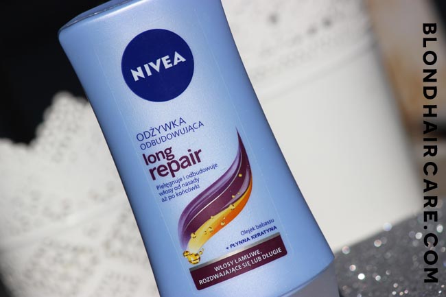 nivea long repair odżywka odbudowująca do włosów