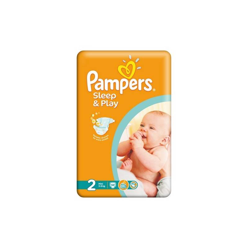 pampers pomarańczowr