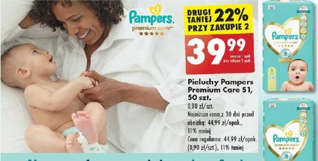 pampers care 1 gazetka