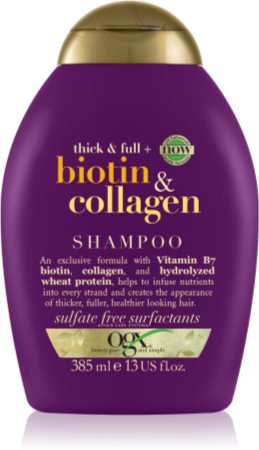 xpel biotin collagen szampon pogrubia włosy