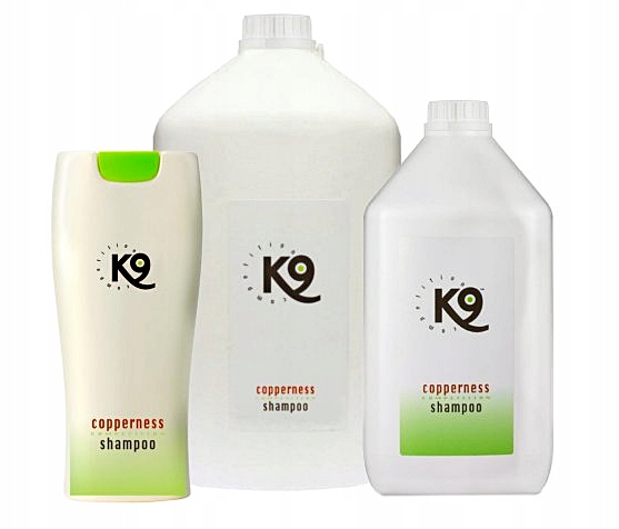 k9 copperness shampoo szampon dla sierści brązowej i rudej opinie