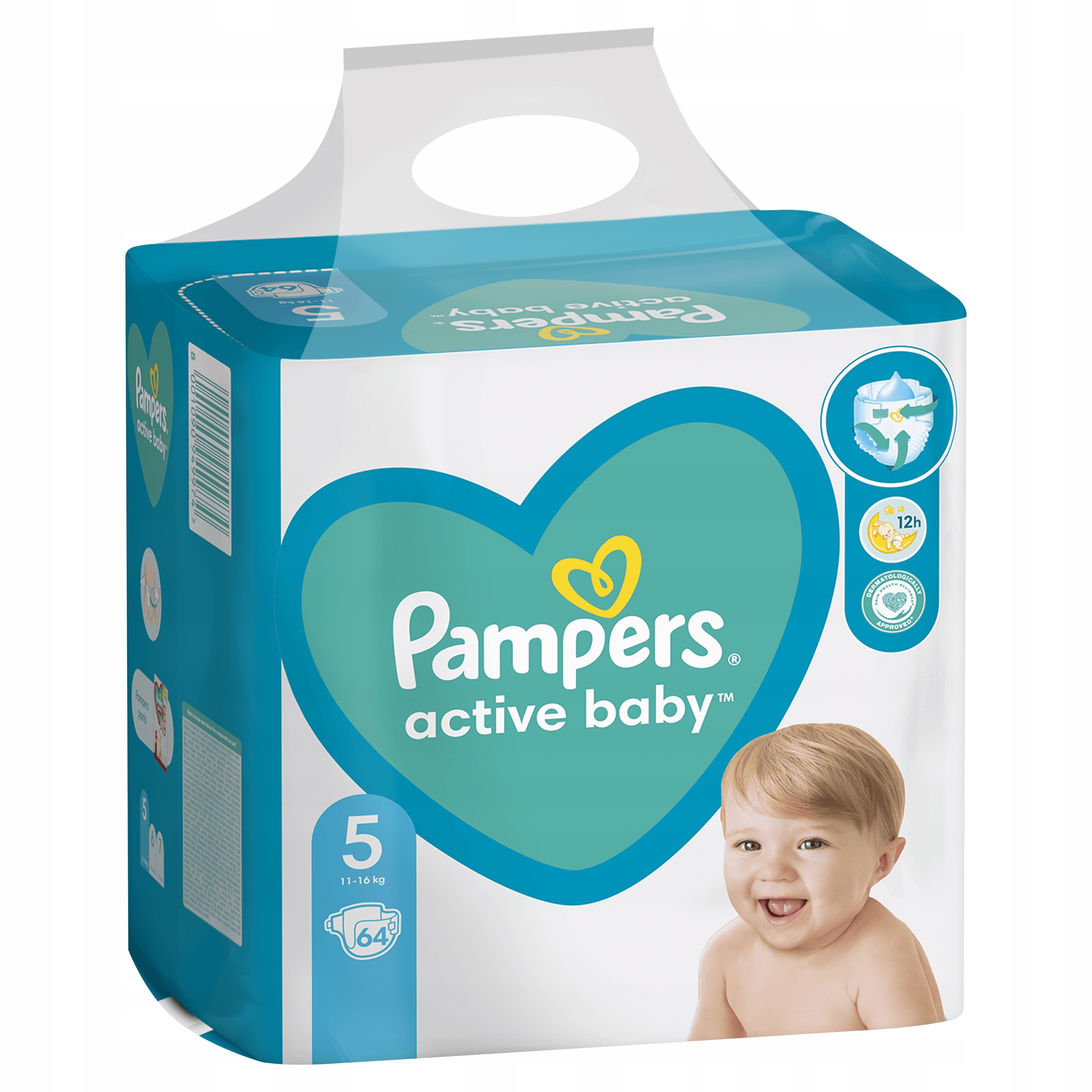 pieluchy pampers active 5