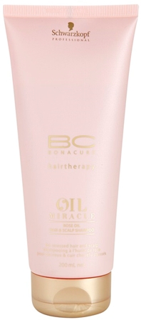 schwarzkopf bc oil miracle rose oil szampon do włosów