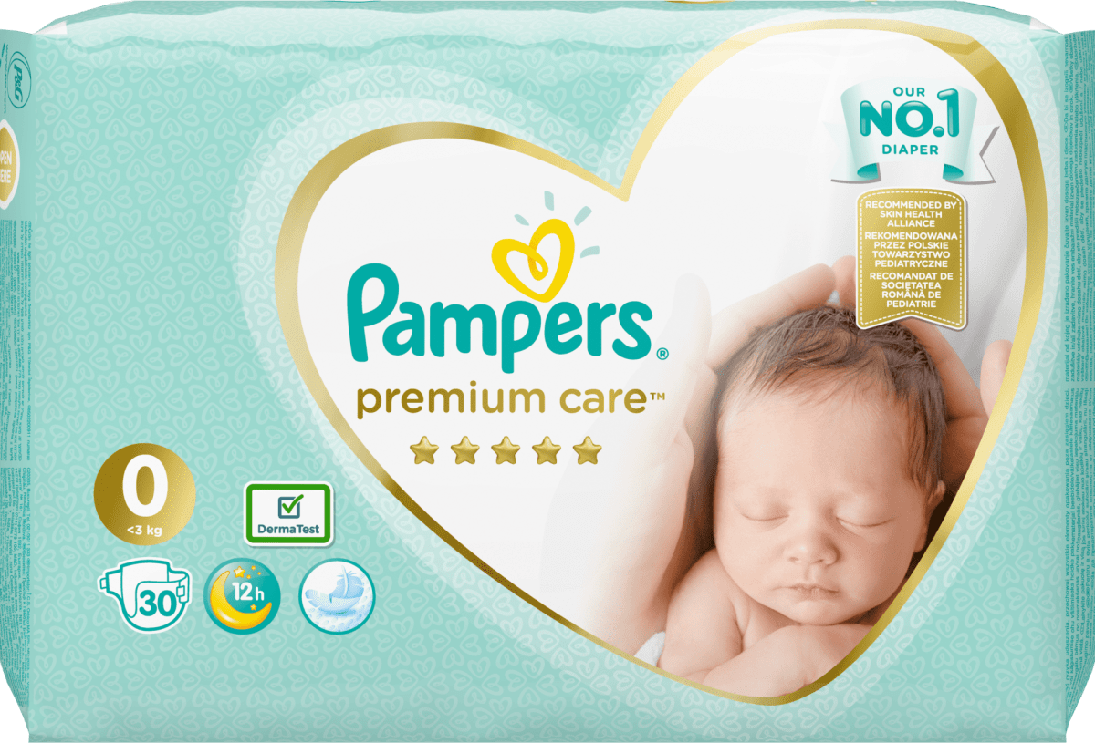 pampers premium care 0 cena 88