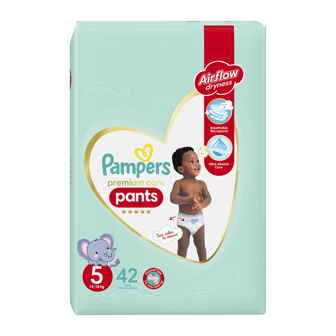 pampers premium pants size 5