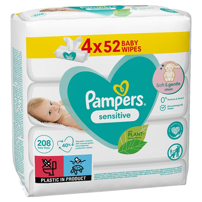 pampers sensitiv chusteczki uczulenie