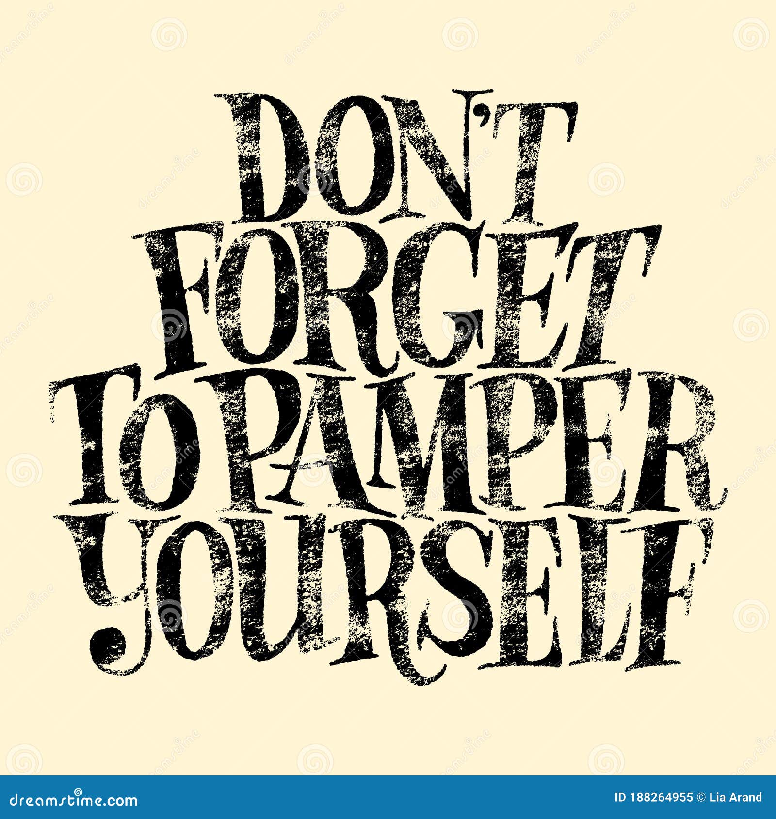 dont pamper