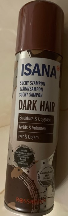 isana suchy szampon dark hair