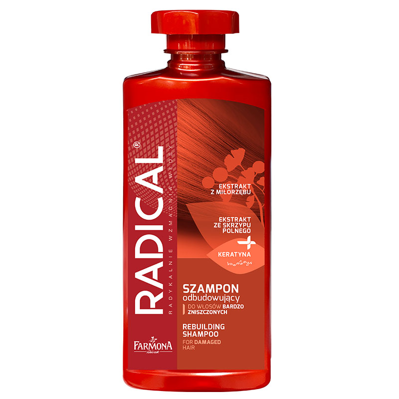 radical szampon odbudowujący włosy suche 330ml