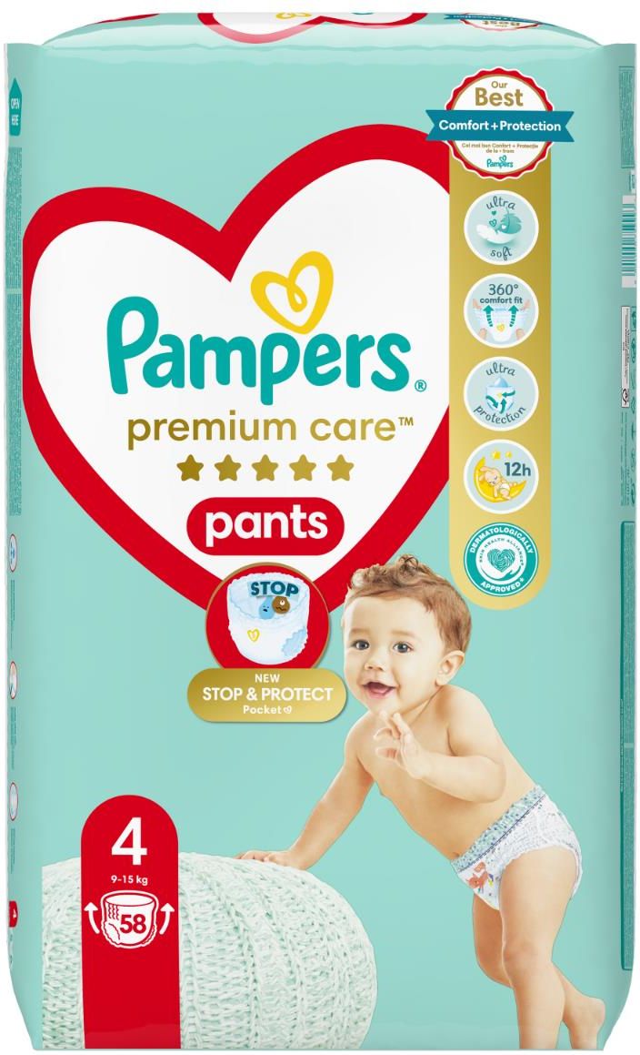 pampers pants nr 4 rossmann sztuki cena