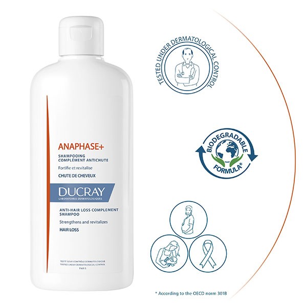 ducray anaphase+ szampon 400ml