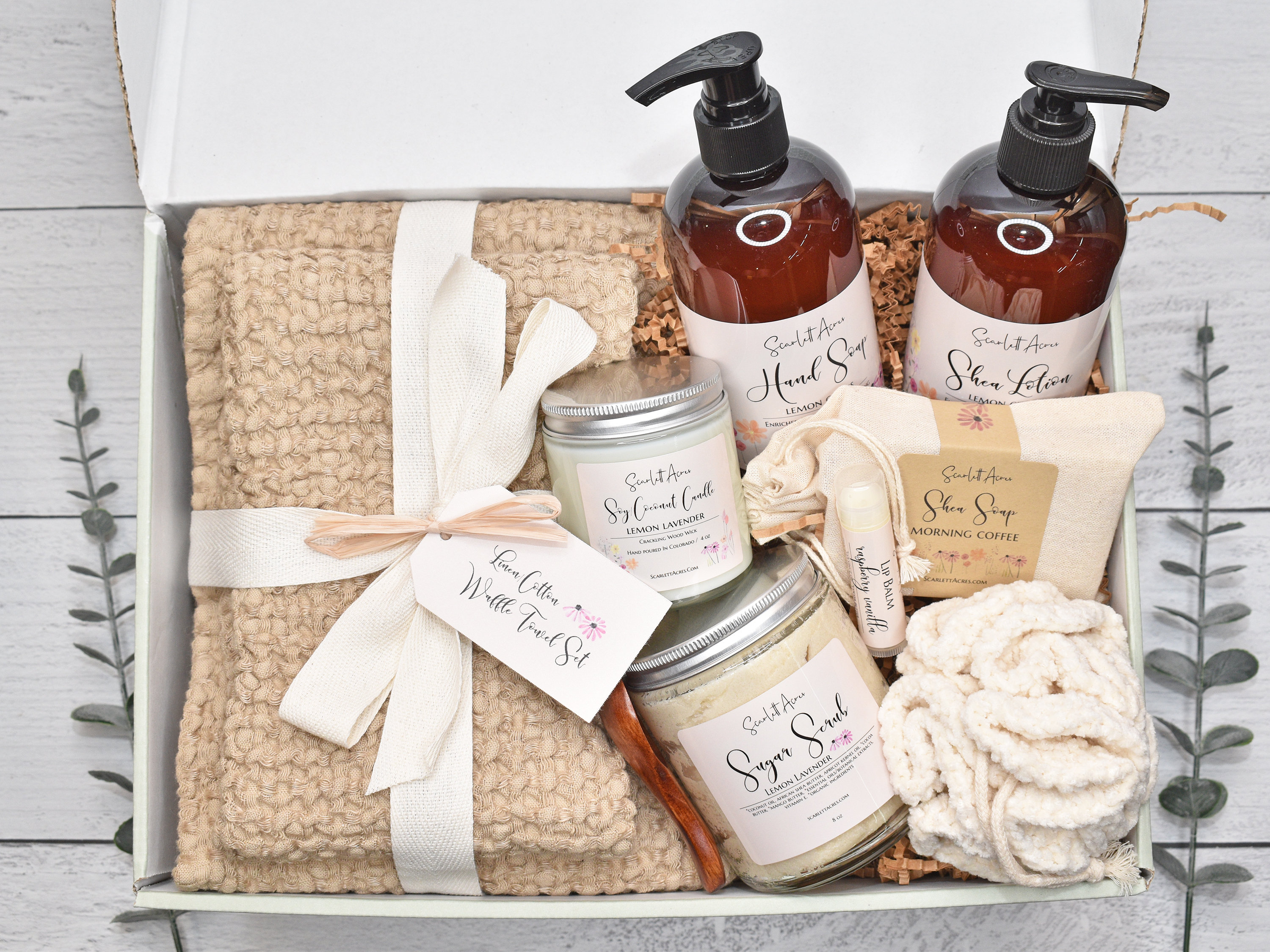 pamper gift box