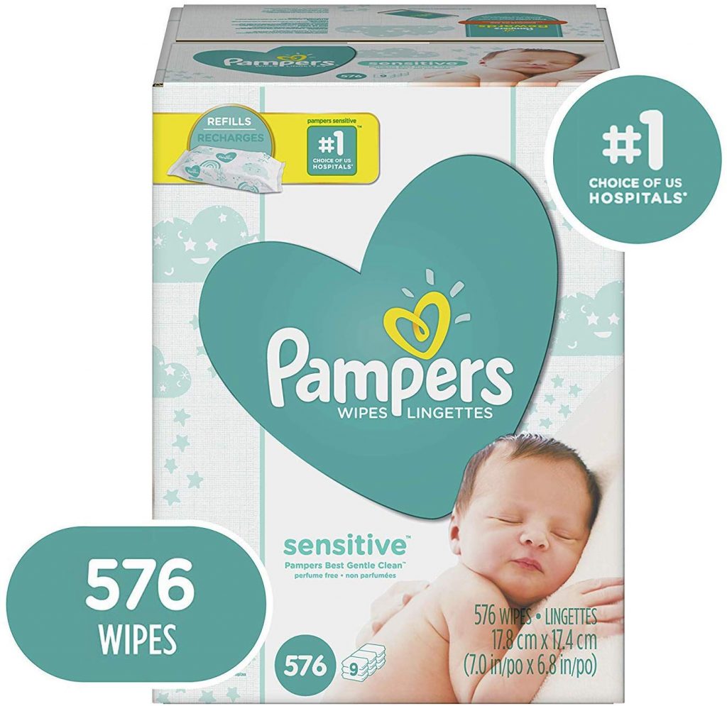 pampers sensitive 576