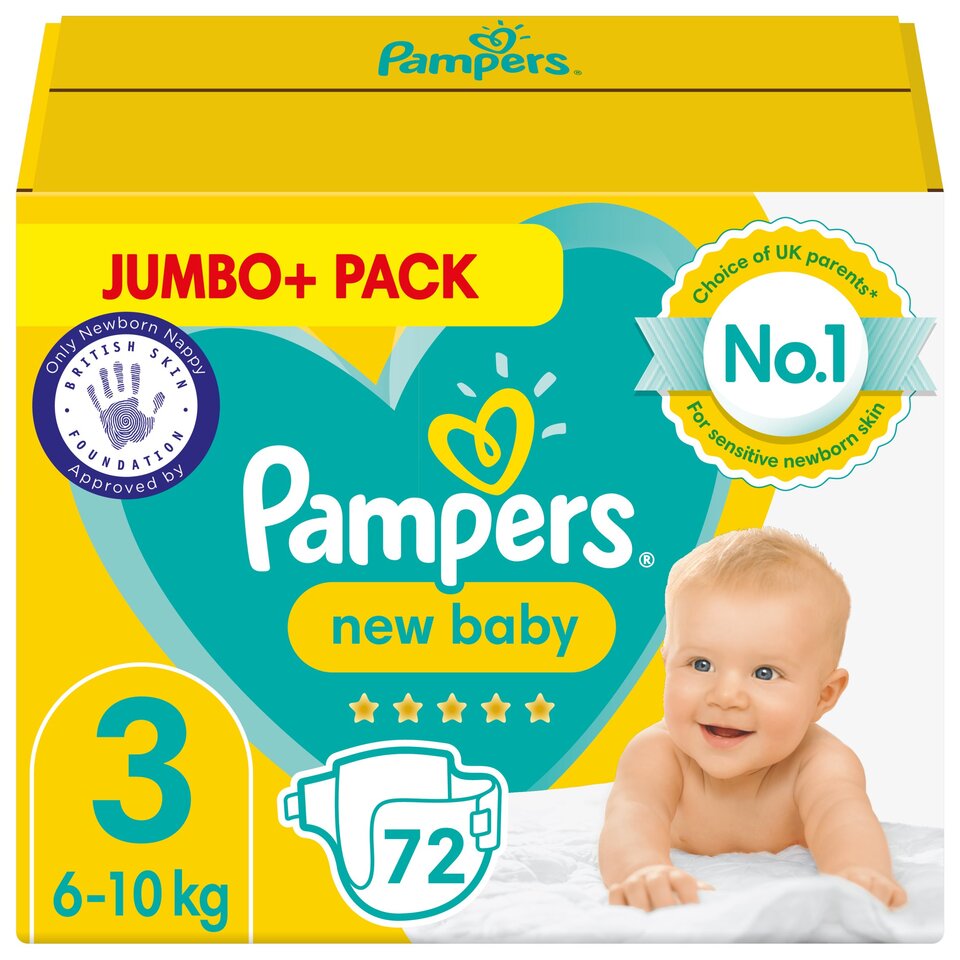 pieluchomajtki pampers 3 tesco