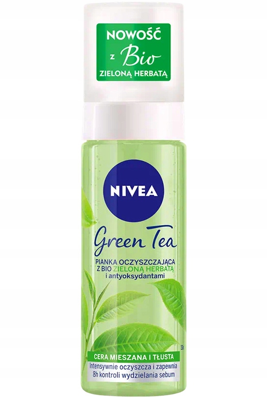 nivea pianka do mycia twarzy z pompką