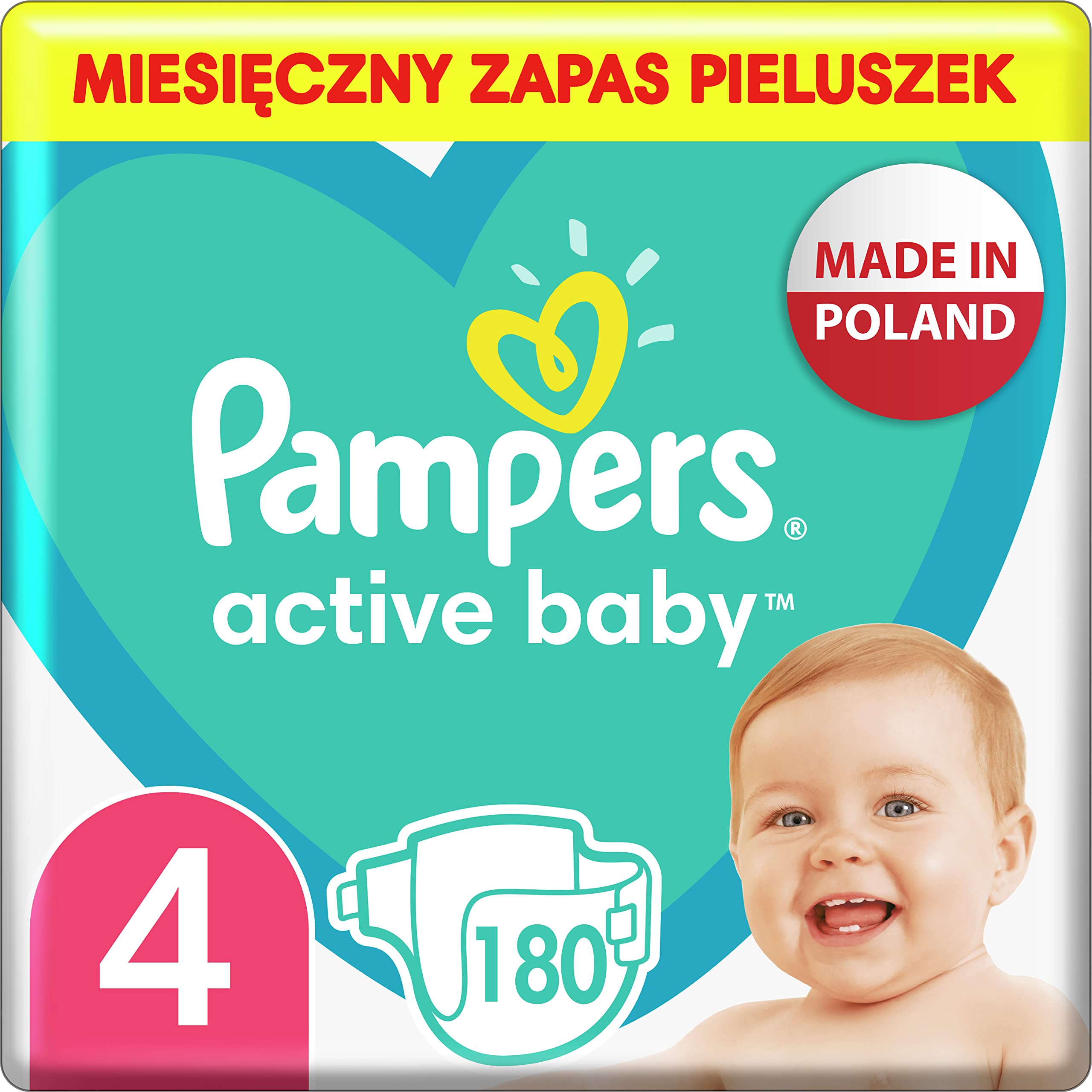 pampers 4+ miesieczny zapas