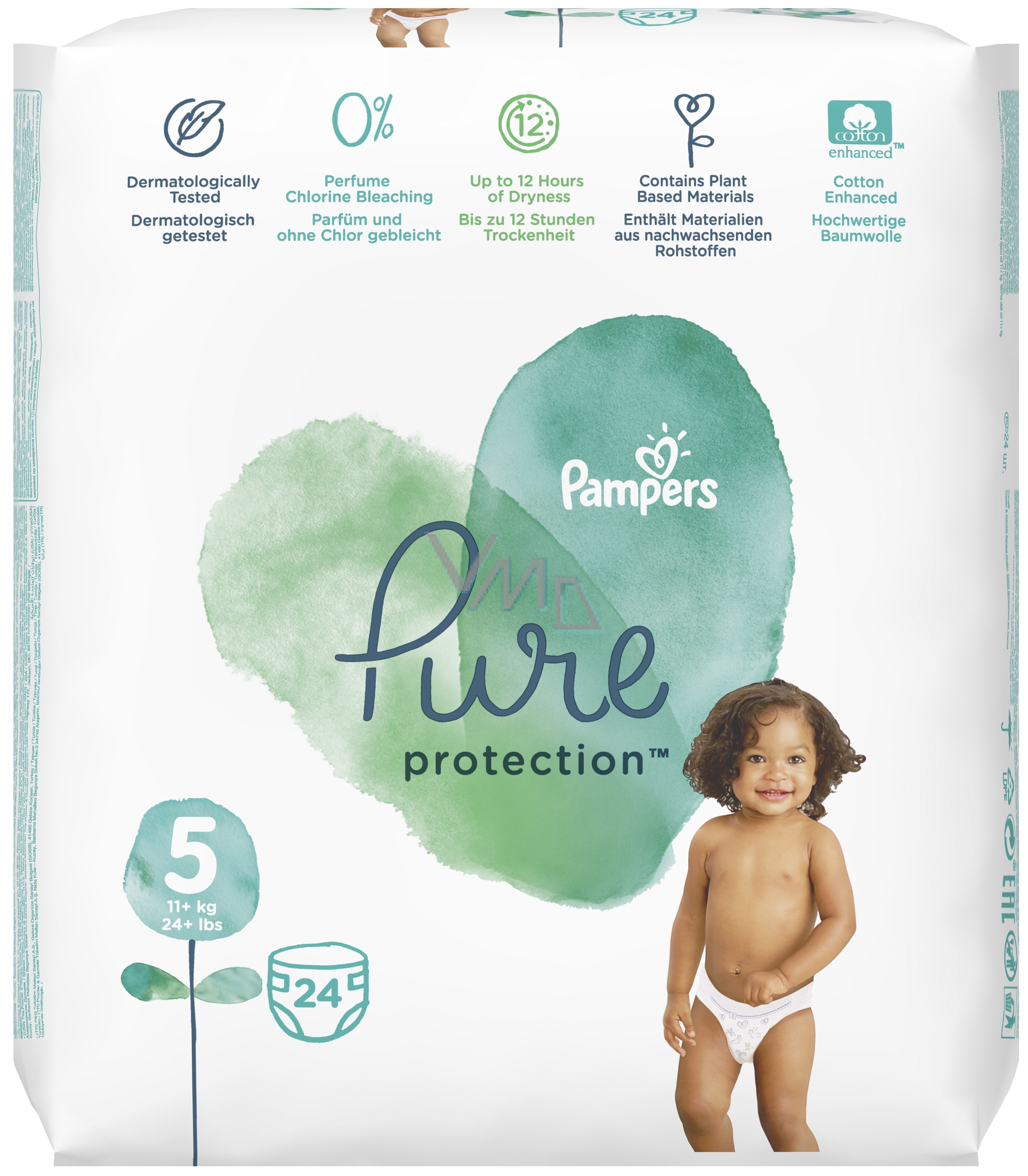 pampers pure protection 4-8 kg