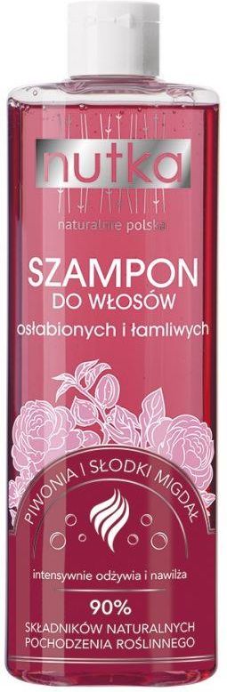 szampon do włosów 222ml piwonia i słodki migdał