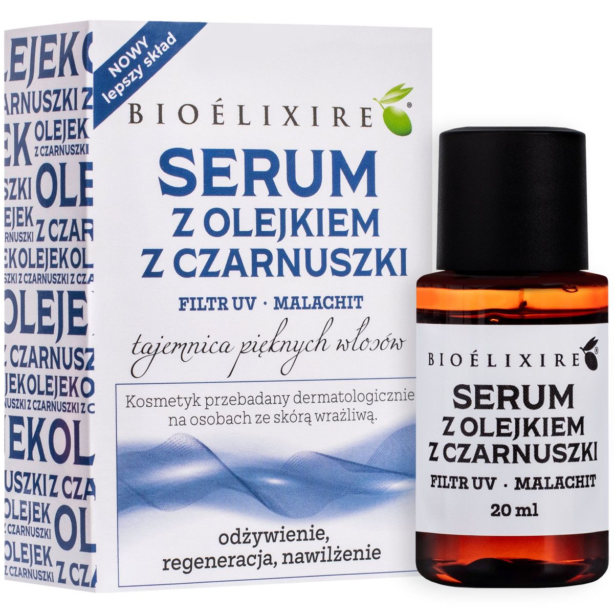 olejek serum do włosów