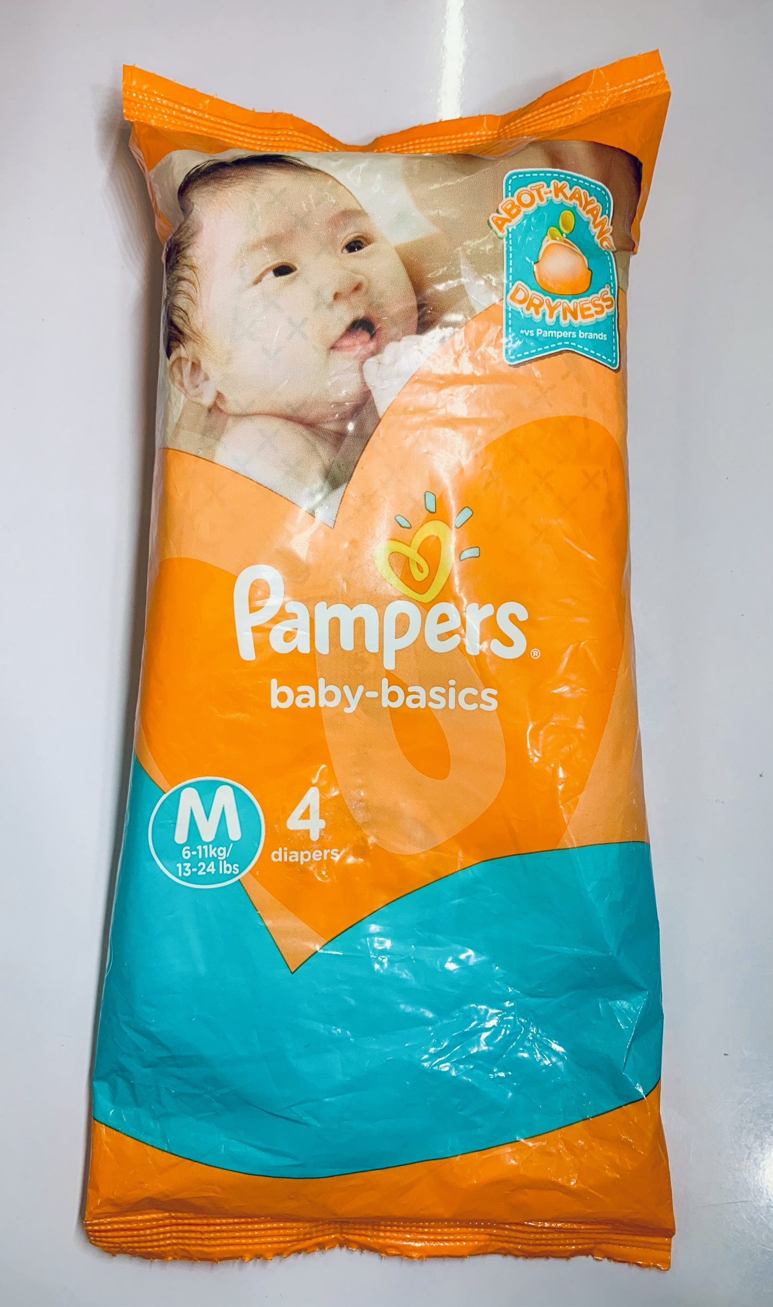 pampers orange