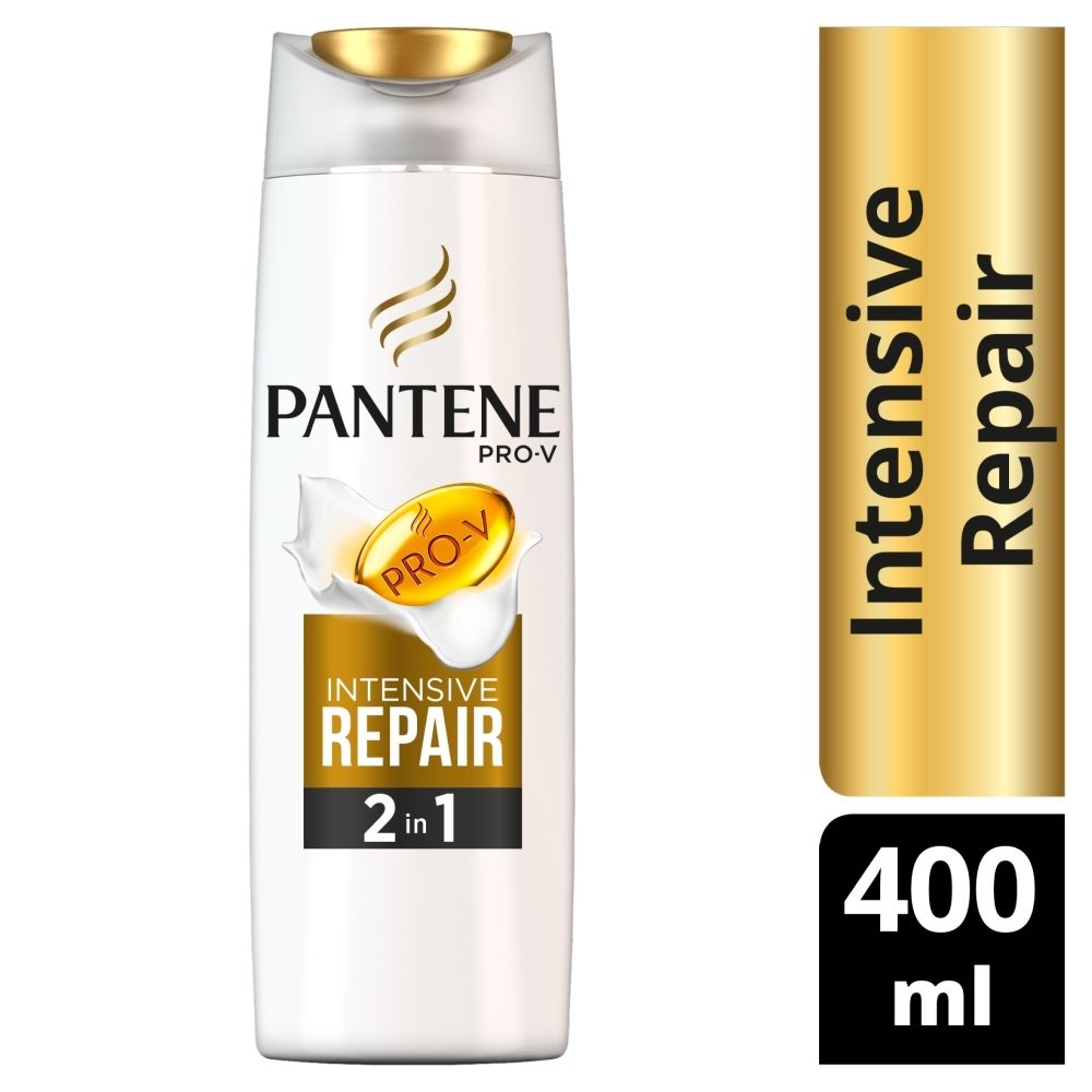 szampon z odżywką 2w1 pantene pro-v intensywna regeneracja 400ml