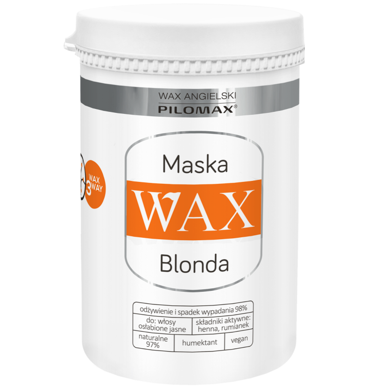 maska i szampon do wlosow blond wax recenzja