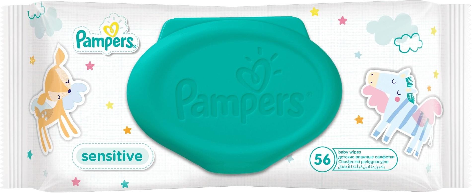 pampers sensitive chusteczki ceneo