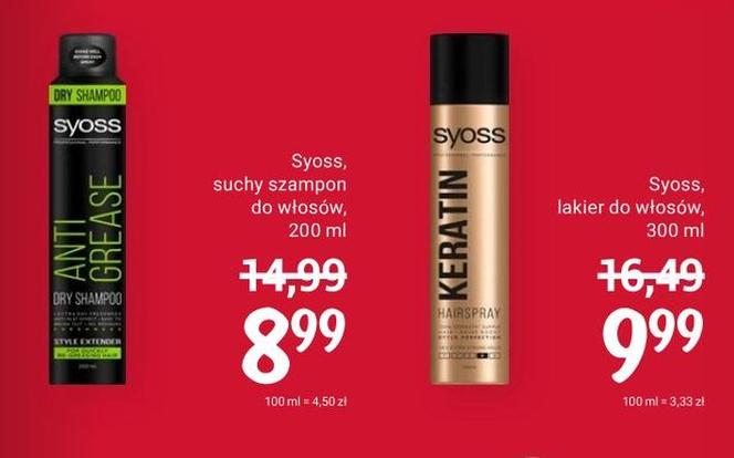 syoss suchy szampon cena rossmann