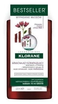 klorane szampon chinina 400ml