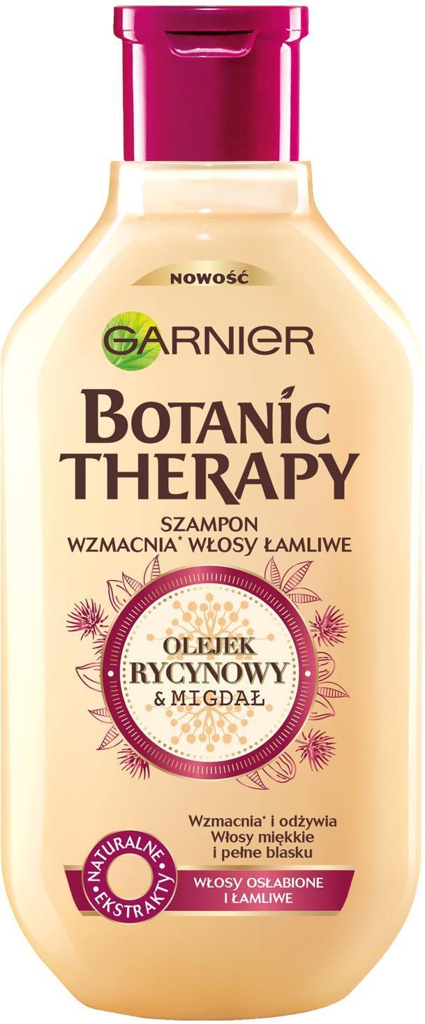 garnier szampon wzmacniający migdaly