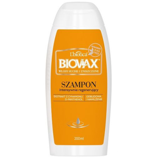 biovax szampon do włosów suchych 400ml