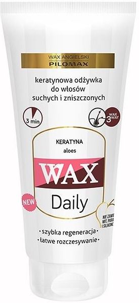 odżywka do włosów zniszczonych wax