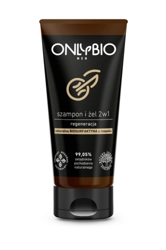 onlybio men szampon i żel 2w1 hipoalergiczny 250 ml