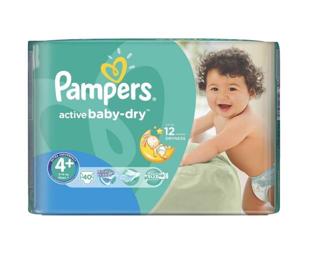 pampers activ baby-dry 4+ promocja