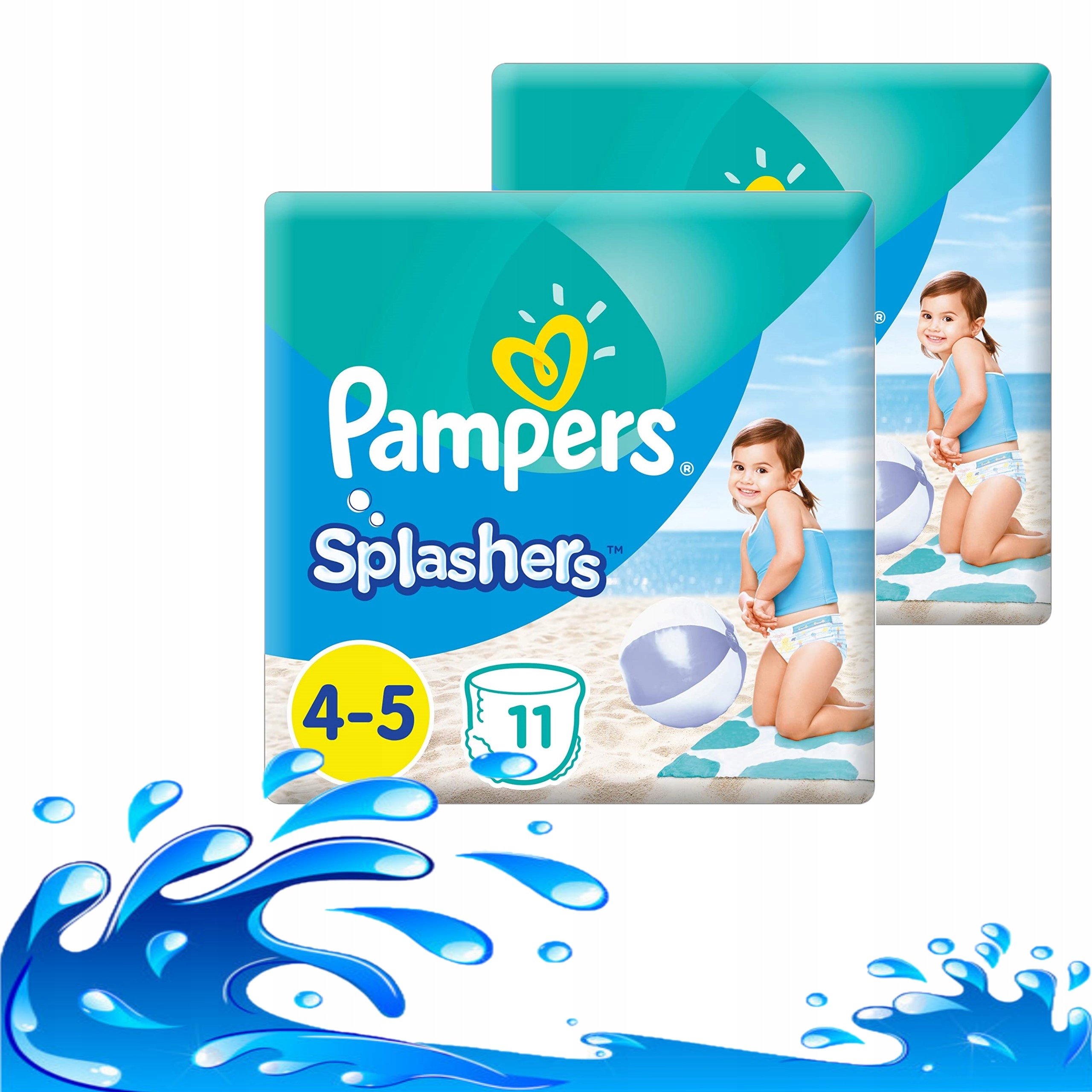 pampers do pływania basenu