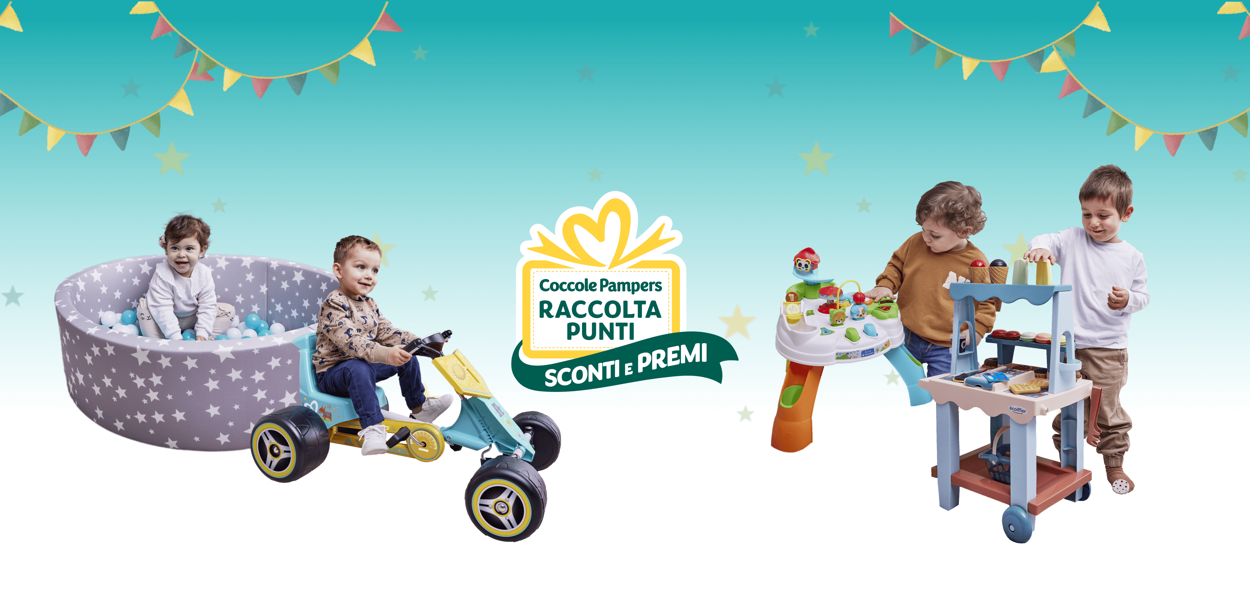 pampers raccolta punti