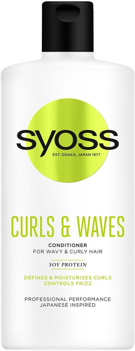 syoss curls & waves szampon wygładzający włosy bez wysiłku