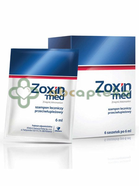 zoxin-med 20 mg ml szampon leczniczy