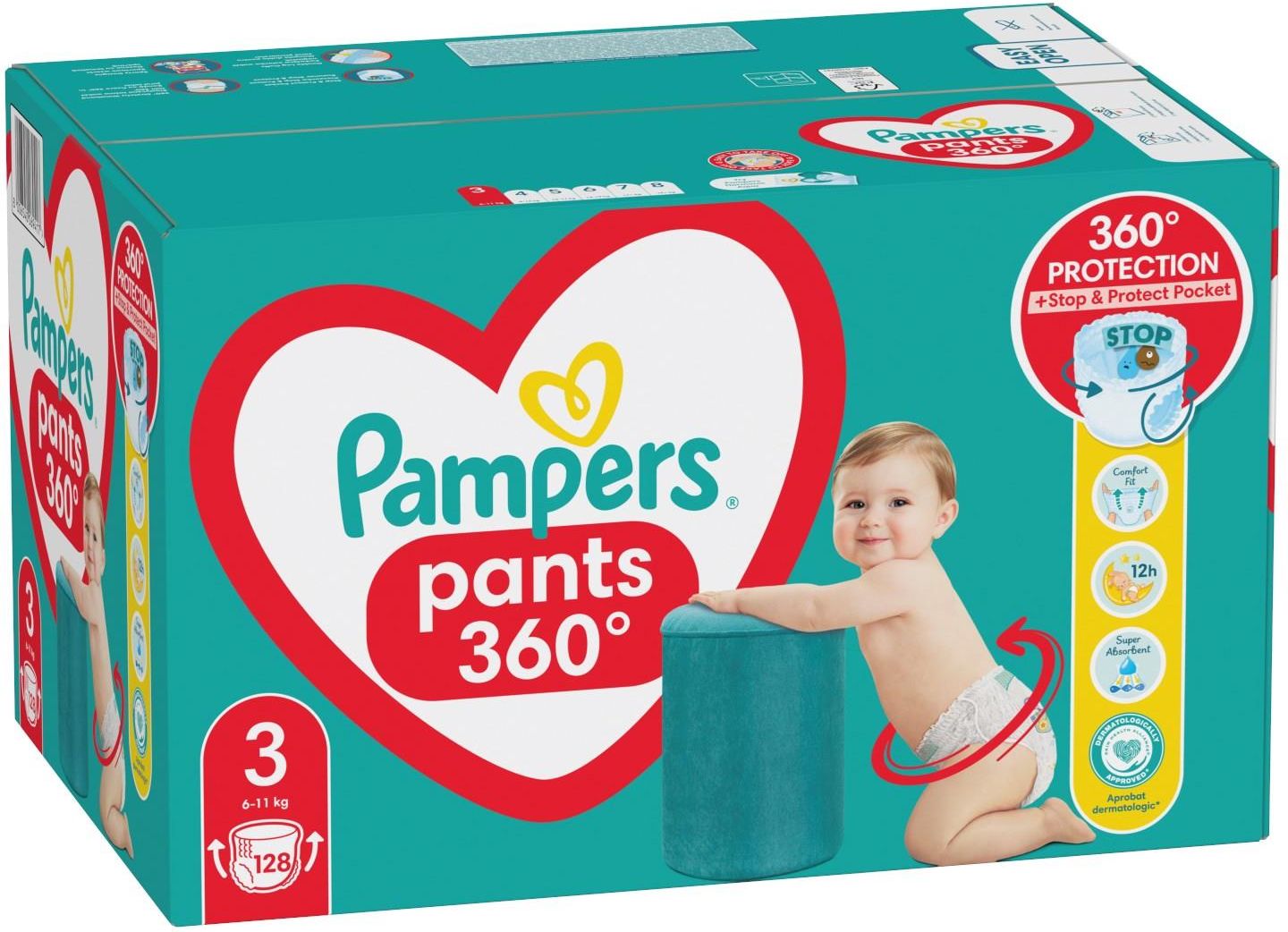 pampers pants rozmiar 3