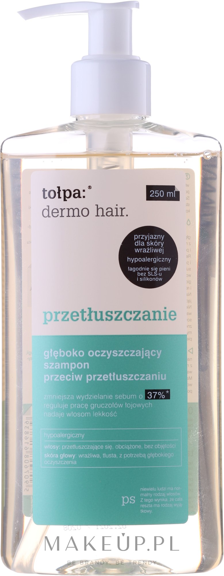 tołpa dermo hair szampon przeciw przetłuszczaniu wizaz