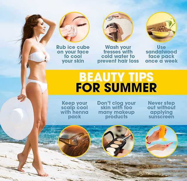 summer skin pampering at salon