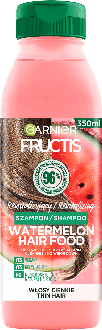 garnier fructis szampon bez silikonu