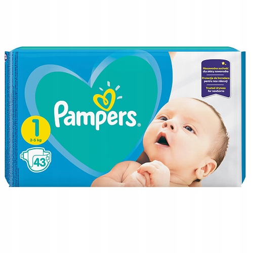 pampers pampers z niebieskim paskiem 2