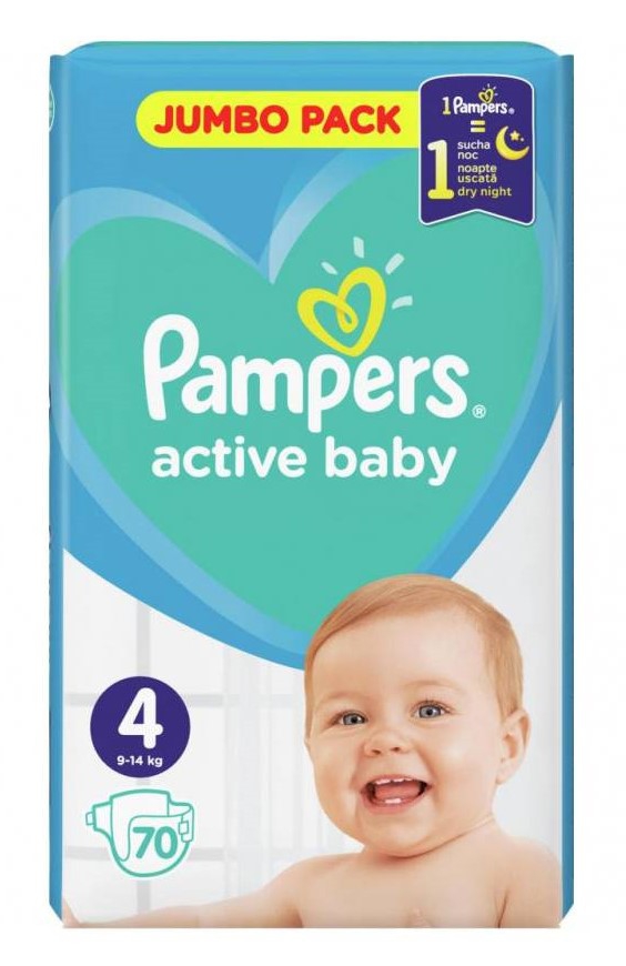 pampers active baby dry4