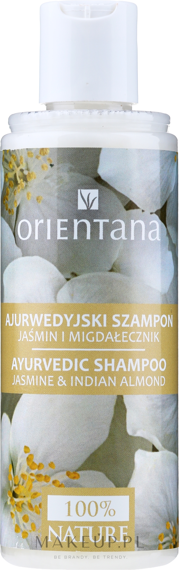 orientana ajurwedyjski szampon do włosów jaśmin i migdałecznik