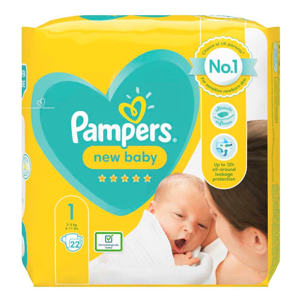 pampers 1 i 2