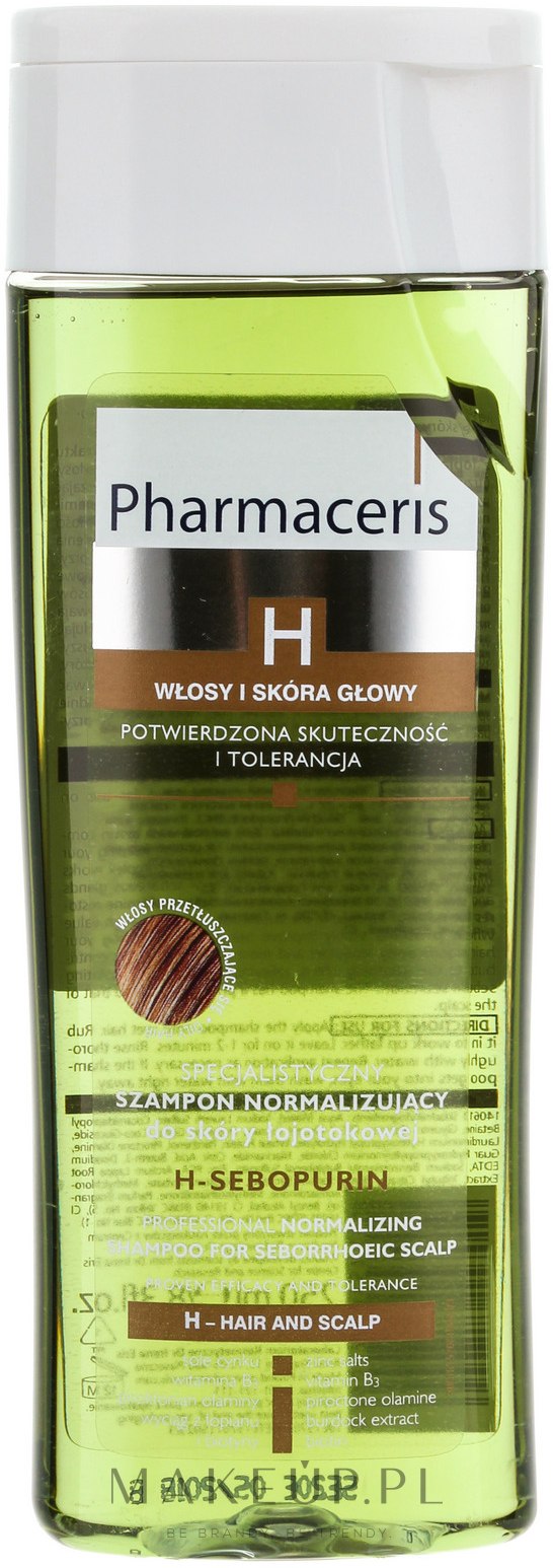 pharmaceris specjalistyczny szampon normalizujący do skóry łojotokowej