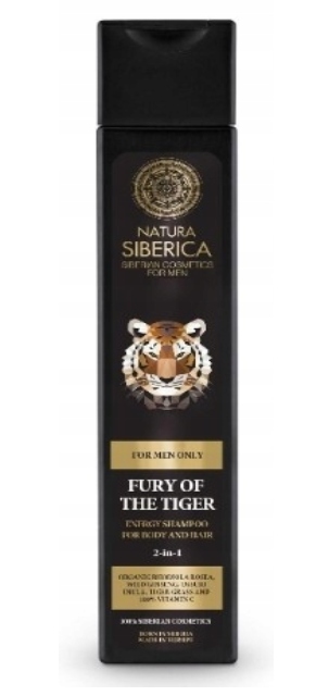 natura siberica for men szampon energetyzujacy