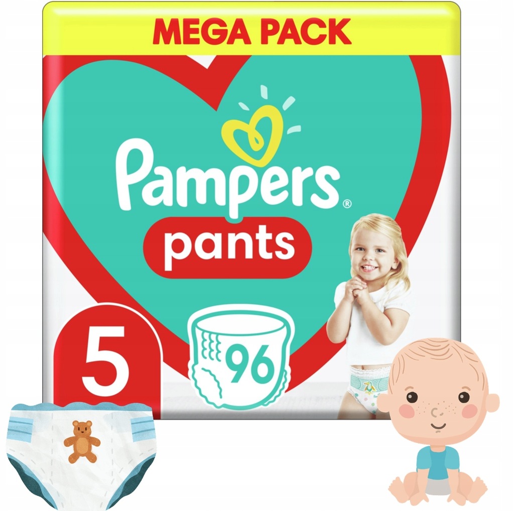 pampers mega box allegro